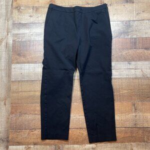 Charter Club Black Side Zip Pants size 12